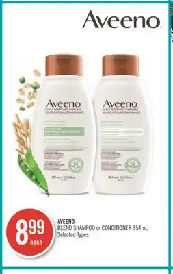 Shoppers Drug Mart AVEENO BLEND SHAMPOO or CONDITIONER offer