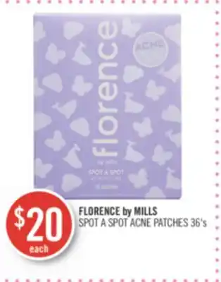 Shoppers Drug Mart FLORENCE by MILLS SPOT A SPOT ACNE PATCHES offer
