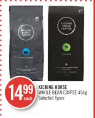 Shoppers Drug Mart KICKING HORSE WHOLE BEAN COFFEE offer