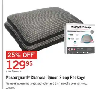 The Brick Masterguard Charcoal Queen Sleep Package offer