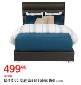 The Brick Clay Queen Platform Bed offer
