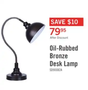 The Brick Oil-Rubbed Bronze Desk/Task Lamp offer
