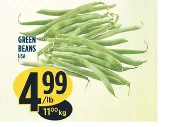 Marché Adonis GREEN BEANS offer