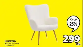 JYSK HUNDESTED Armchair offer