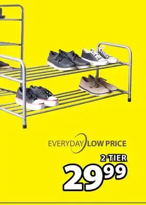 JYSK AKSEL 2-TIER SHOE RACK offer