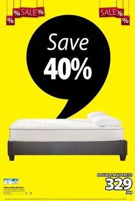 JYSK MENSA SPRING MATTRESS offer