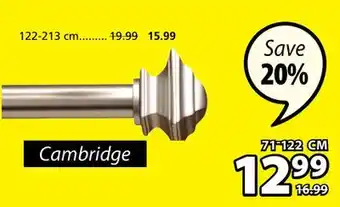 JYSK Cambridge Curtain Rod offer