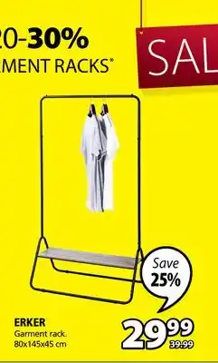 JYSK ERKER Garment Rack offer