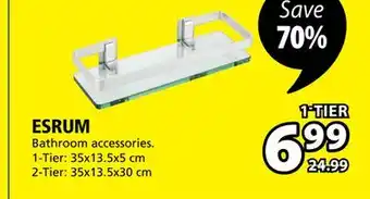 JYSK ESRUM Bathroom accessories offer