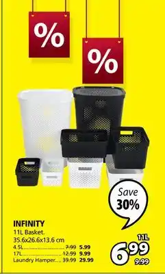JYSK INFINITY 11L Basket offer