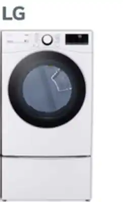 The Brick LG 7.4 Cu. Ft. Electric Dryer with AI Sensor Dry - DLE3600W offer