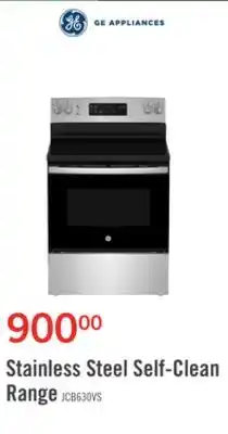 The Brick GE 5 Cu. Ft. Freestanding Electric Range with Self-Clean - JCB630SVSS offer