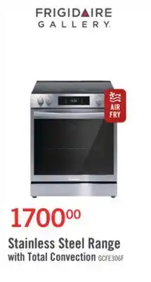 The Brick Frigidaire Gallery 6.2 Cu. Ft. Electric Range with Total Convection - GCFE306CBF offer