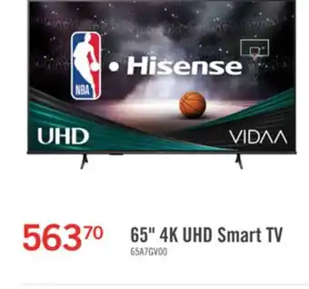 The Brick Hisense 65 A7GV Series 4K UHD VIDAA TV - 65A7GV offer