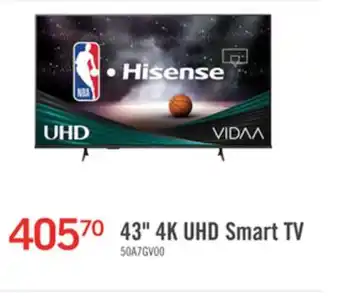 The Brick Hisense 50 A7GV Series 4K UHD VIDAA TV - 50A7GV offer