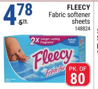 Rossy FLEECY Fabric softener sheets offer