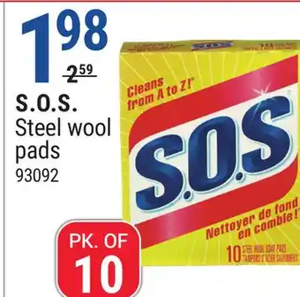 Rossy S.O.S. Steel wool pads offer