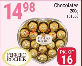 Rossy FERRERO ROCHER Chocolates offer