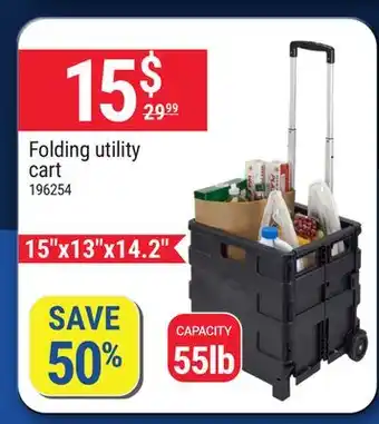 Rossy Folding utility cart offer