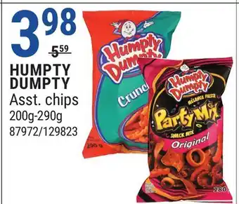Rossy HUMPTY DUMPTY Asst. chips offer
