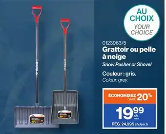 Patrick Morin Snow Pusher or Shovel offer