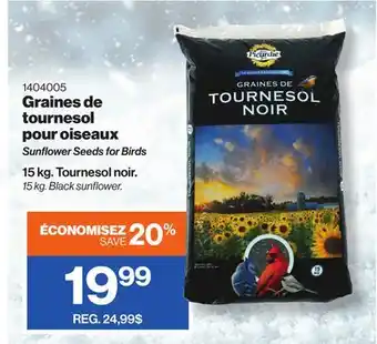 Patrick Morin Sunflower Seeds for Wild Birds offer