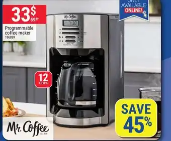 Rossy Mr.Coffee Programmable coffee maker offer