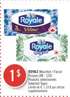 Pharmaprix ROYALE Facial Tissues offer