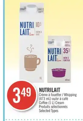 Pharmaprix NUTRILAIT Whipping (473 mL) or Coffee (1 L) Cream offer