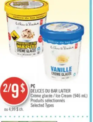 Pharmaprix PC Ice Cream offer