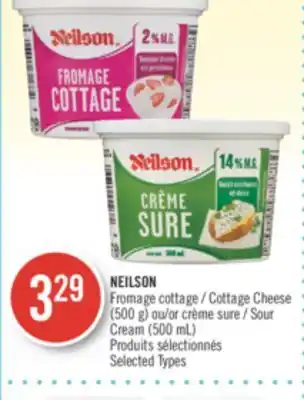 Pharmaprix NEILSON Cottage Cheese (500 g) or Sour Cream (500 mL) offer