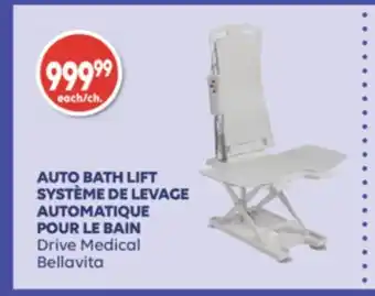 Wellwise by Shoppers SYSTÈME DE LEVAGE AUTOMATIQUE POUR LE BAIN offer