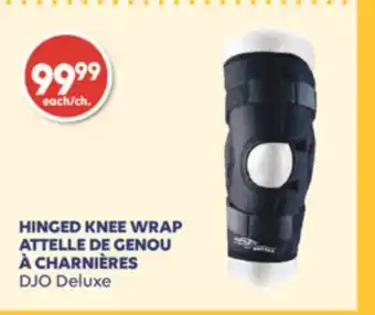 Wellwise by Shoppers ATTELLE DE GENOU À CHARNIÈRES DJO Deluxe offer