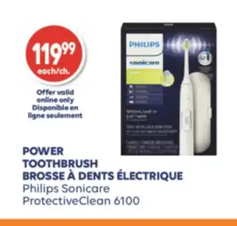 Wellwise by Shoppers BROSSE À DENTS ÉLECTRIQUE Philips Sonicare offer