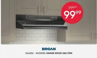 Meubles RD 260 CFM RANGE HOOD offer