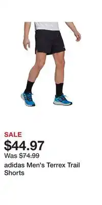 Sport Chek adidas Men's Terrex Trail Shorts offer