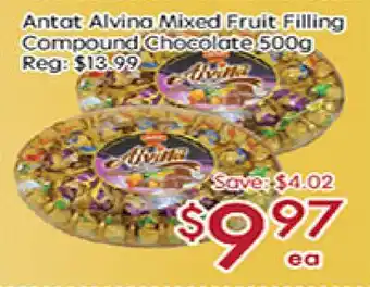 Sunny Food Mart Antat Alvina Mixed Fruit Filling Compound Chocolate offer