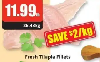 Starsky Fresh Tilapia Fillets offer