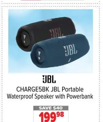 2001 Audio Video JBL Portable Waterproof Speaker with Powerbank offer
