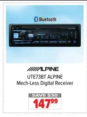 2001 Audio Video Alpine Mech-Less Digital Receiver offer