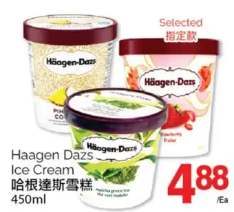 T&T Supermarket HAAGEN DAZS ICE CREAM, 450ml offer