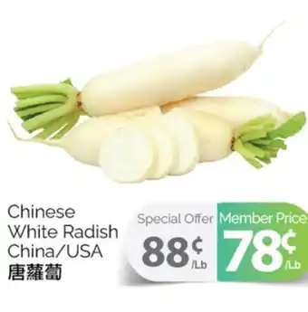 T&T Supermarket CHINESE WHITE RADISH offer