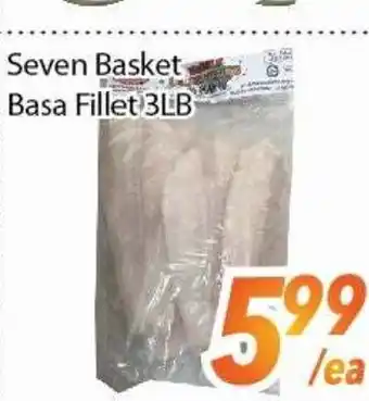 Bestco Food Mart Seven Basket Basa Fillet offer