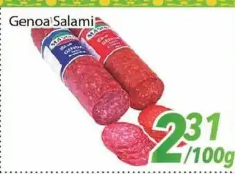 Bestco Food Mart Genoa Salami offer