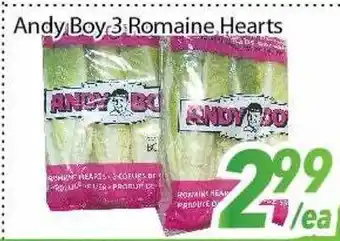 Bestco Food Mart Andy Boy 3 Romaine Hearts offer