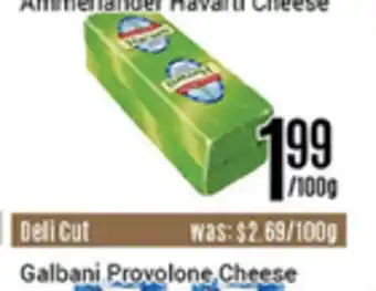 Nations Fresh Foods Galbani provolone cheese offer