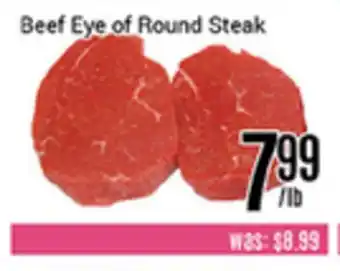 Nations Fresh Foods Beef Eye of Round Steak offer