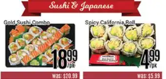 Nations Fresh Foods Spicy California Roll offer