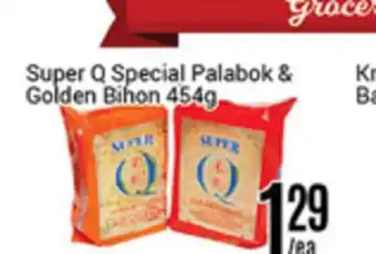 Nations Fresh Foods Super Q Special Palabok & Golden Bihon offer