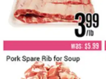 Nations Fresh Foods Pork Baby Back Rib offer